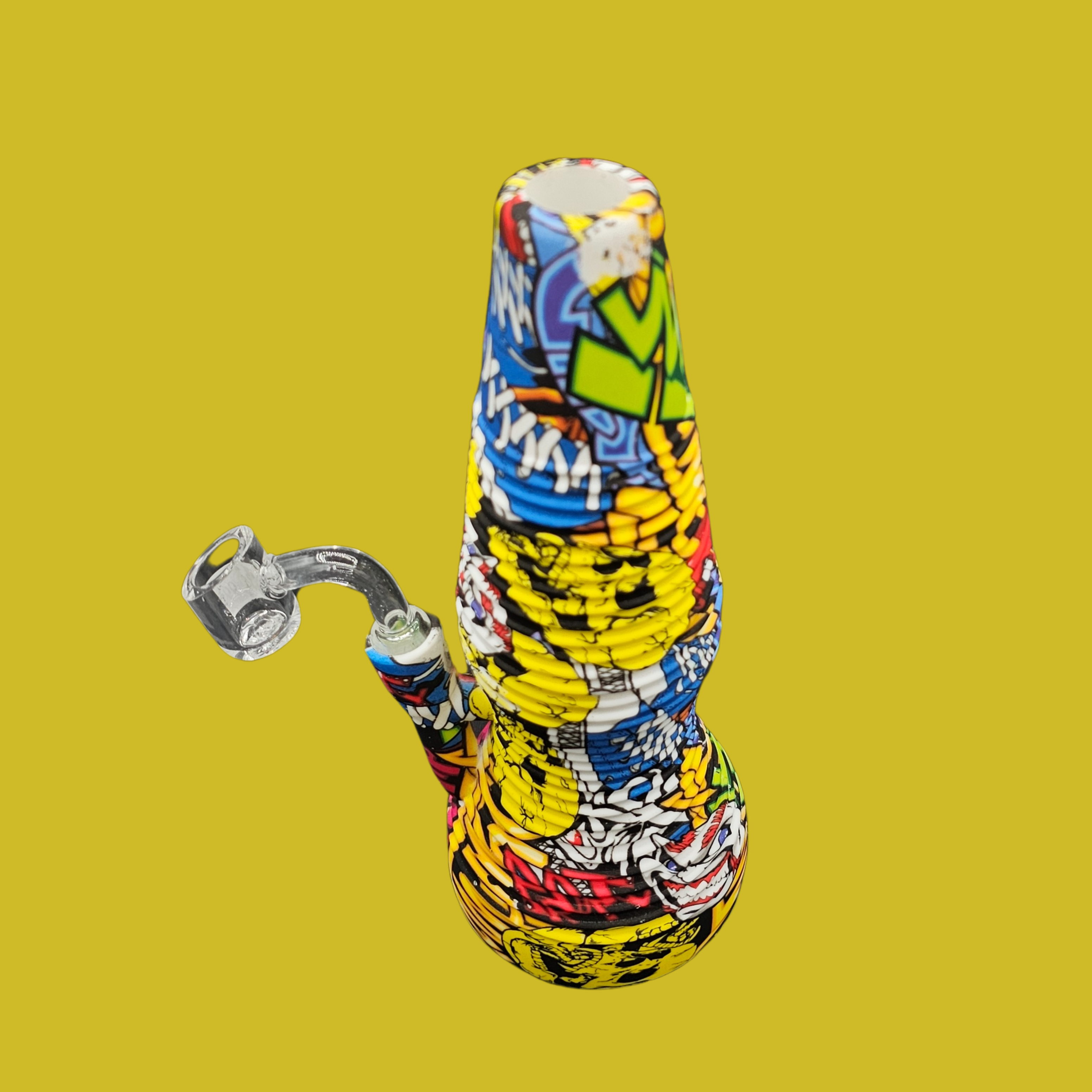 Lava Tattoo Silicone Bong